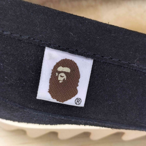 アベイシングエイプ A BATHING APE シャークソール スエードモカシンシューズ メンズ JPN:26