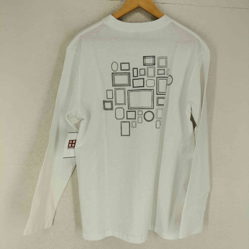 フロント刺繍 アルバム 長袖Tシャツ カットソー レディース JPN:L