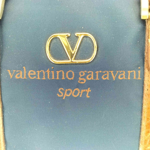 ヴァレンティノガラヴァーニスポーツ VALENTINO GARAVANI SPORT ロゴ刺繍 レザーハンドル ミニボストンバッグ レディース