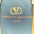 ヴァレンティノガラヴァーニスポーツ VALENTINO GARAVANI SPORT ロゴ刺繍 レザーハンドル ミニボストンバッグ レディース