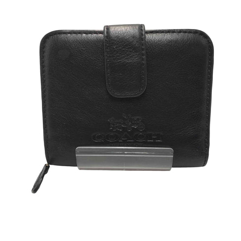 コーチ COACH ロゴ刻印 ホース 2つ折り 財布 レディース