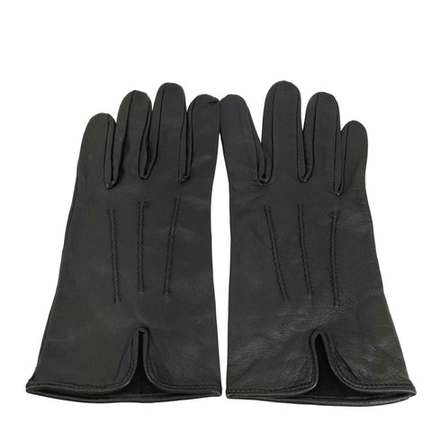 バブアー Barbour レザーグローブ 手袋 レディース S
