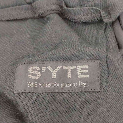 サイトバイヨウジヤマモト syte by Yohji Yamamoto イージーワイドスラックス メンズ
