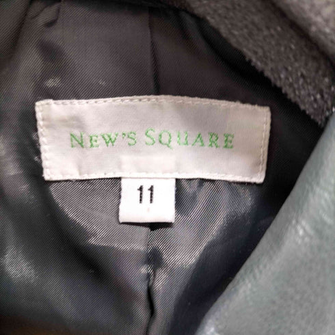 NEW's SQUARE ピッグレザージャケット レディース JPN:11号