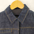 ダナキャランニューヨークジーンズ DKNY JEANS 90-00S 比翼デニムジャケット レディース JPN:2