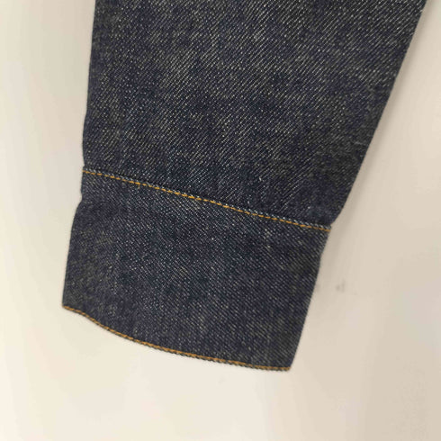 ダナキャランニューヨークジーンズ DKNY JEANS 90-00S 比翼デニムジャケット レディース JPN:2
