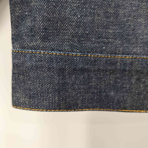 ダナキャランニューヨークジーンズ DKNY JEANS 90-00S 比翼デニムジャケット レディース JPN:2