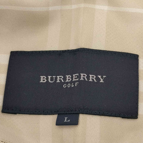 バーバリーゴルフ BURBERRY GOLF 日本製 裏地メッシュ ナイロンベスト メンズ import:L