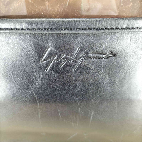 ヨウジヤマモト Yohji Yamamoto レザービニールトートバッグ メンズ