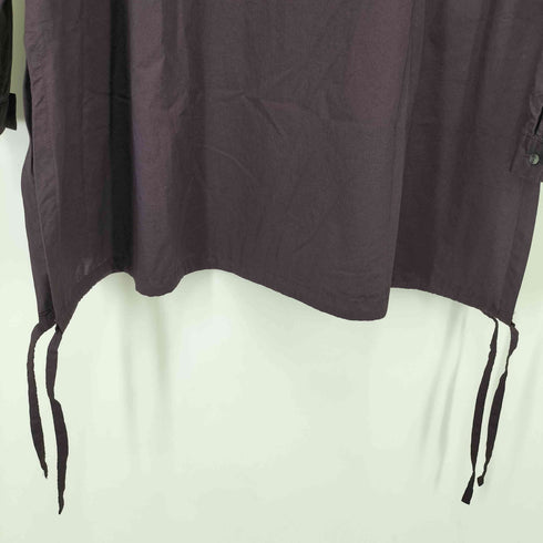 ミズイロインド mizuiro ind gather neck shirt コットン ギャザー ネック シャツ レディース