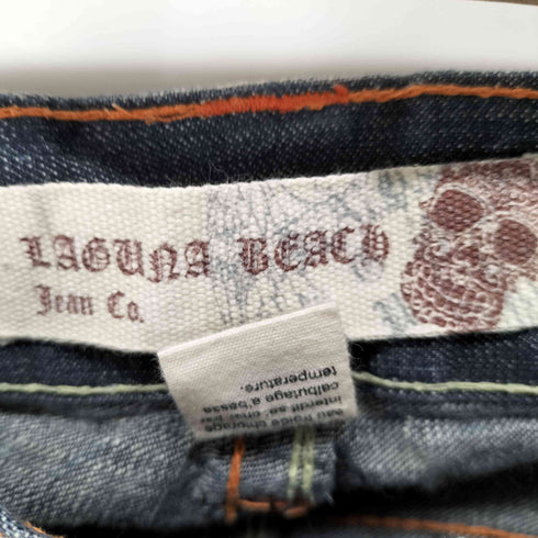 LAGUNA BEACH MADE IN USA ステッチデザインフレアデニムパンツ メンズ 32