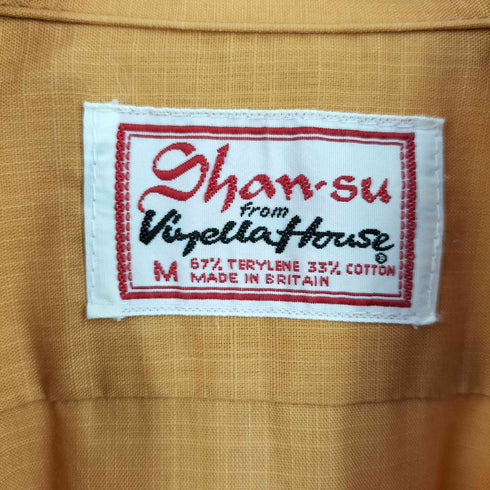 shaw su vigella オープンカラーシャツ メンズ import:M