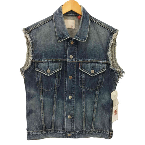 リーバイス Levis 00S redloop 70599-0597 カットオフ デニム ベスト メンズ import:M