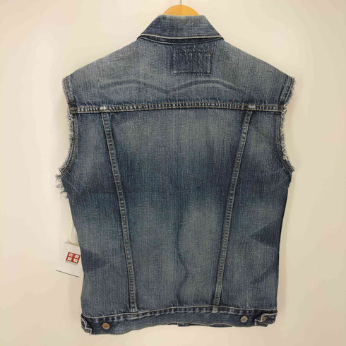 リーバイス Levis 00S redloop 70599-0597 カットオフ デニム ベスト メンズ import:M