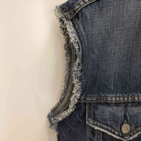 リーバイス Levis 00S redloop 70599-0597 カットオフ デニム ベスト メンズ import:M