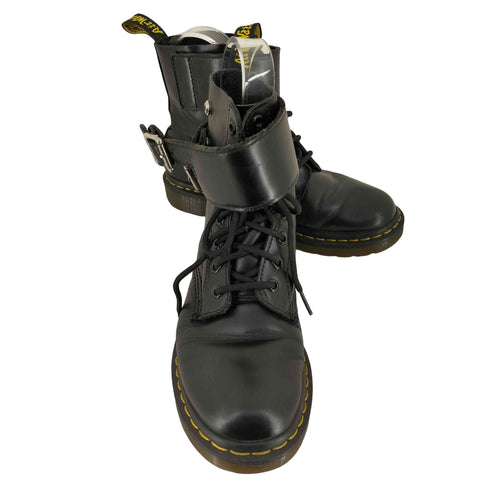 ドクターマーチン Dr.Martens PASCAL 8ホールブーツ バックル付き レディース EUR:38
