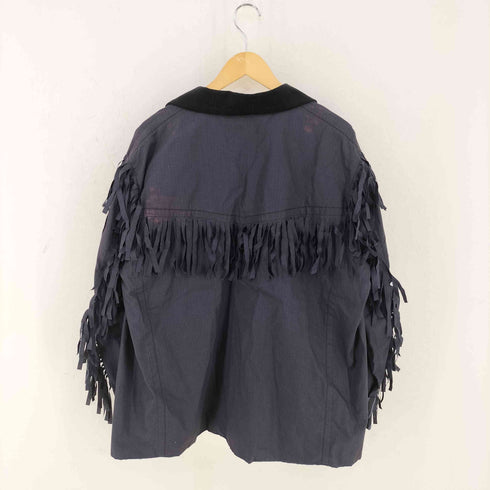 サカイ Sacai 18AW フリンジテーラードジャケット リゾートコレクション レディース JPN:3