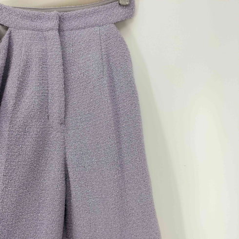 エイミーイストワール eimy istoire 23SS カッティング ツイード ストレート パンツ レディース JPN:S