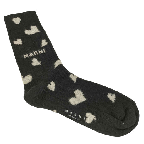 マルニ MARNI ハート ソックス レディース M