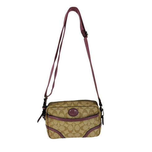 コーチ COACH シグネチャーキャンバス ショルダーバッグ レディース