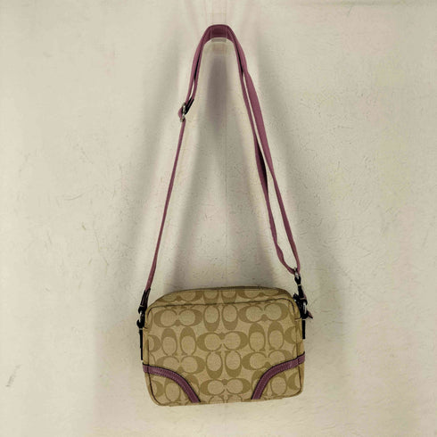 コーチ COACH シグネチャーキャンバス ショルダーバッグ レディース