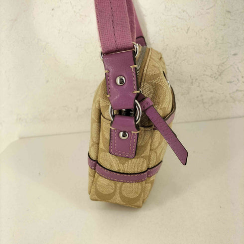 コーチ COACH シグネチャーキャンバス ショルダーバッグ レディース