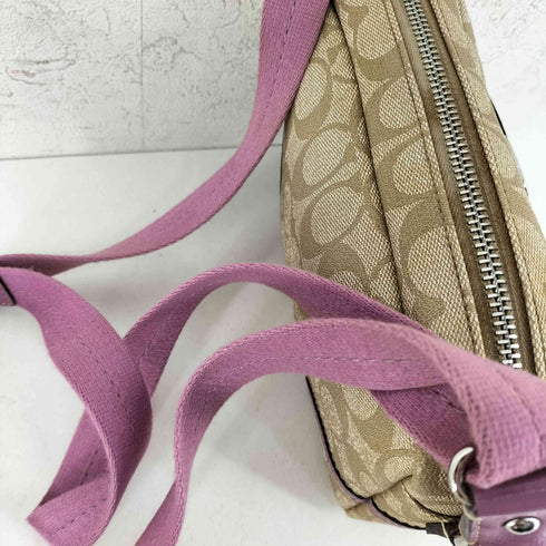 コーチ COACH シグネチャーキャンバス ショルダーバッグ レディース