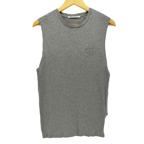 ティーバイアレキサンダーワン T by Alexander Wang サイドスリット ポケット ノースリーブ カットソー レディース import:S
