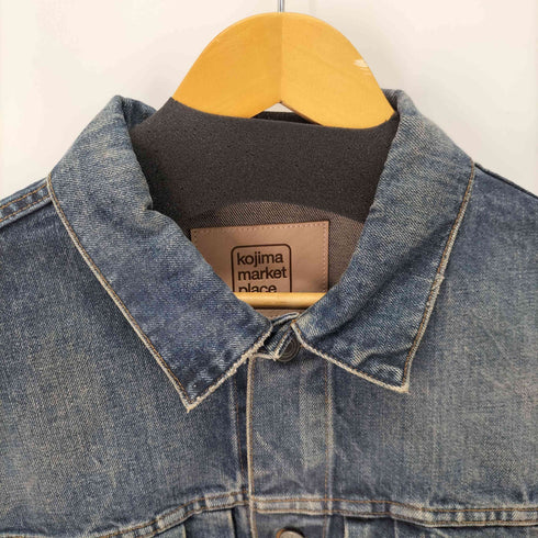コジマジーンズ 児島 KOJIMA GENES kojima market place KMP BOX JACKET 2ND TYPE【USED】 メンズ JPN:L