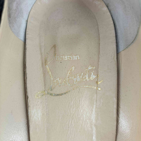 クリスチャンルブタン CHRISTIAN LOUBOUTIN パテントレザー パンプス レディース EUR:38