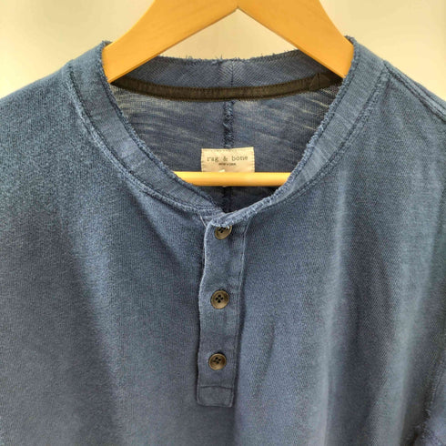 ラグアンドボーン rag&bone Classic Flame ヘンリーネックカットソー メンズ import:L