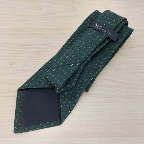 ワイズフォーメン Ys for men アセテート混 総柄シルクネクタイ メンズ