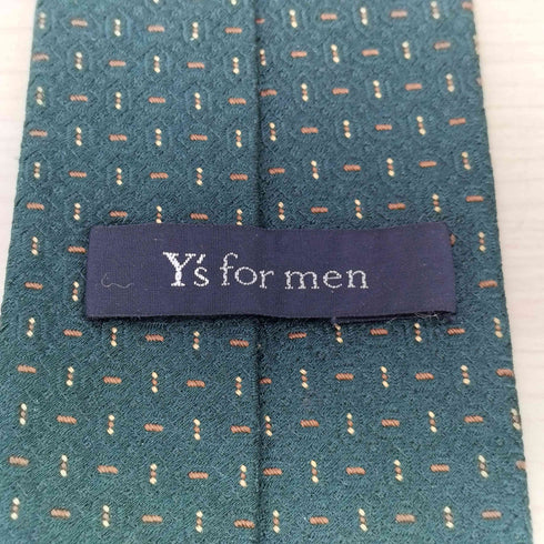 ワイズフォーメン Ys for men アセテート混 総柄シルクネクタイ メンズ