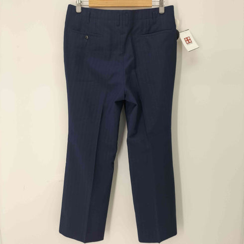 50-60S TALONジップ 1タックストライプワイドスラックス メンズ