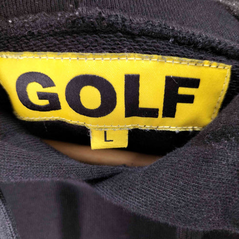 ゴルフワン GOLF WANG フロントロゴ刺繍 プルオーバーパーカー メンズ import:L