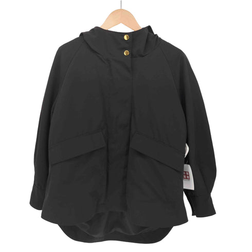 ダーマコレクション DAMA collection フェイクファーライナー付き フーデッド ジャケット レディース