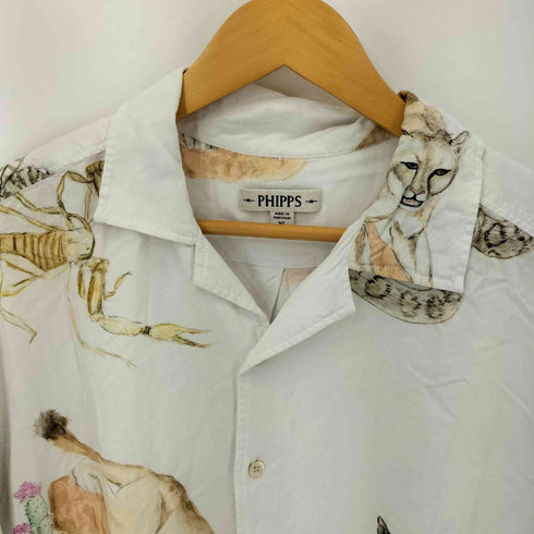 フィップス PHIPPS 21SS Danger In The Desert アロハシャツ メンズ import:XL