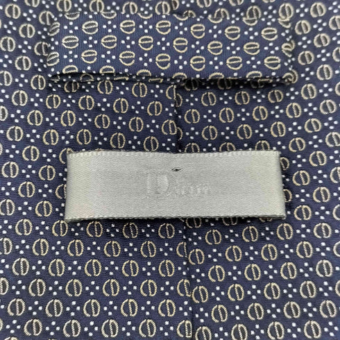 ディオール Dior CD柄 シルクネクタイ メンズ