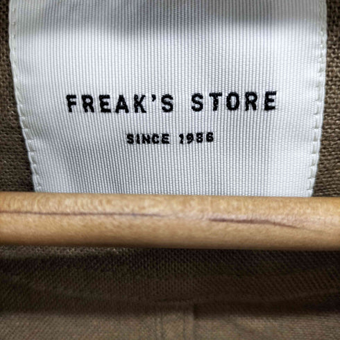 フリークスストア FREAKS STORE レーヨンリネンフーデットコート レディース FREE