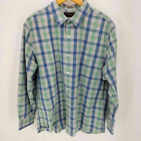 FAIRLANE&SONS regular コットン チェック L/S シャツ メンズ import:XL