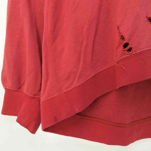 ノゾミイシグロ NOZOMI ISHIGURO ダメージ加工スウェット レディース ONE SIZE