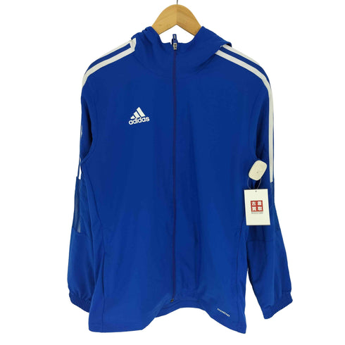 アディダス adidas 20AW TIRO21 フード付き サイドライン ナイロン ウィンドブレーカー メンズ JPN:M