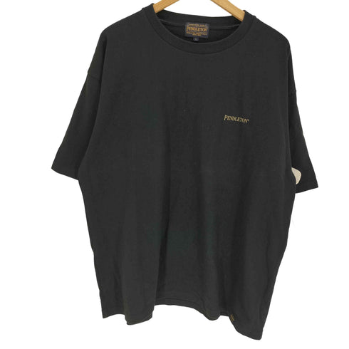 ペンドルトン PENDLETON ネイティブ柄 ロゴ 両面プリント S/S クルーネック Tシャツ メンズ import:L
