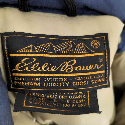 エディーバウアー Eddie Bauer 黒タグ前期 カラコラム ダウンジャケット レディース