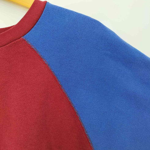 タルテックス TULTEX 80-90s USA製 ツートン ラグランスウェット メンズ import:M
