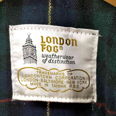 ロンドンフォグ LONDON FOG 裏地タータンチェック フィールドコート メンズ 46reg