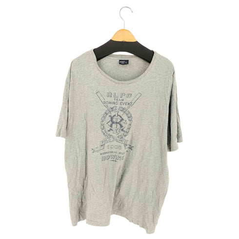ポロバイラルフローレン Polo by RALPH LAUREN 90S フロントロゴ プリントカットソー メンズ import:XXL