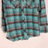 ラングラー Wrangler 90S 襟芯 チェック柄 ウエスタンシャツ メンズ import:XL