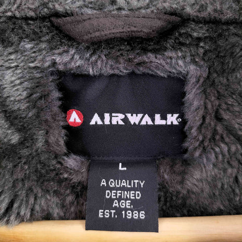 エアウォーク AIRWALK フェイクムートンジャケット メンズ import:L