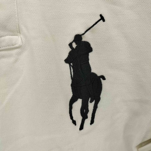 ポロバイラルフローレン Polo by RALPH LAUREN SLIM FIT ビッグポニー刺繍 S/S ポロシャツ メンズ import:M